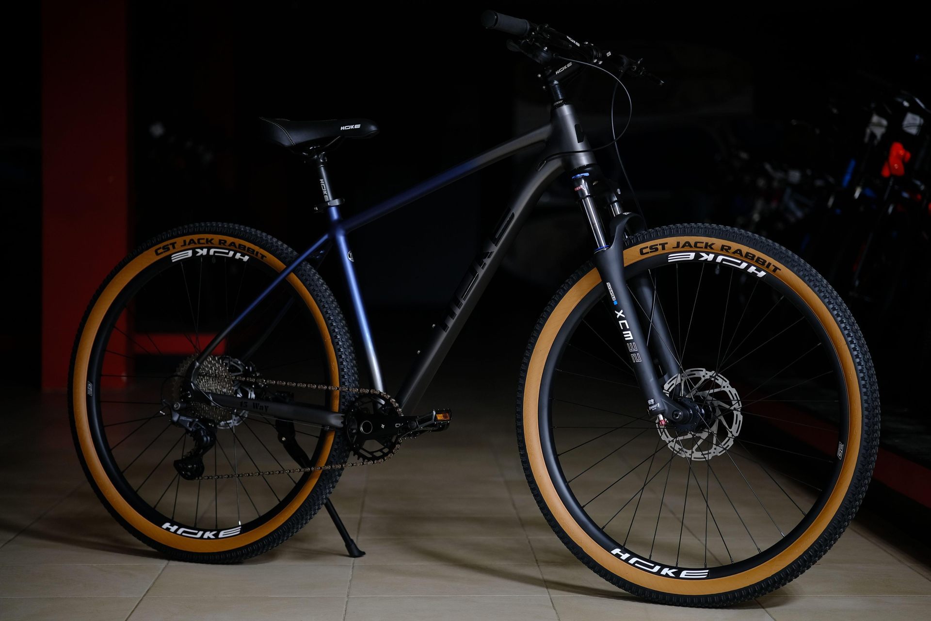 Велосипед HOKE 15 Way 29 HD матовый синий-чёрный 23