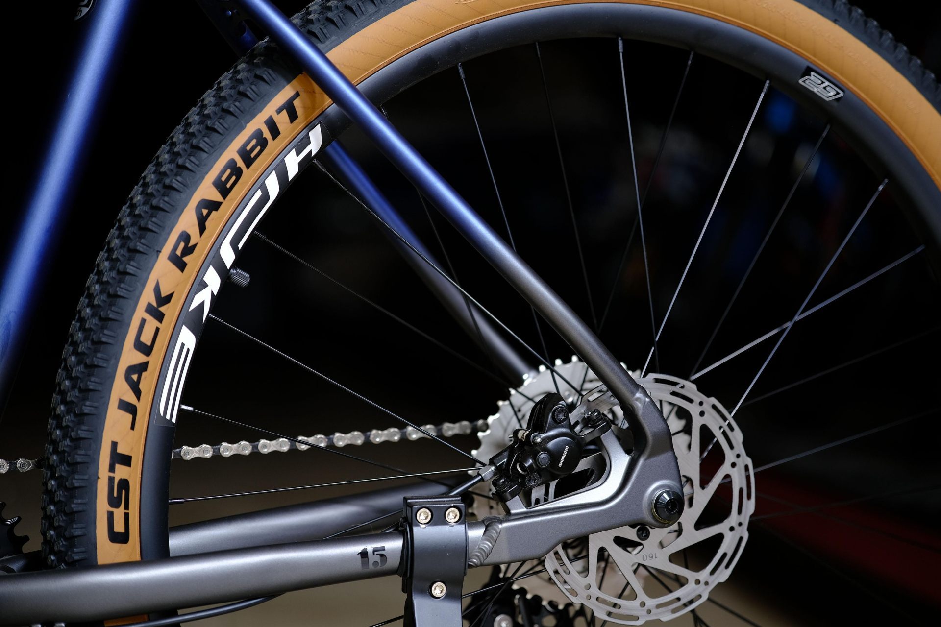 Тормоз гидравлический Shimano MT200 HOKE 15 Way 29 HD матовый синий-чёрный 23